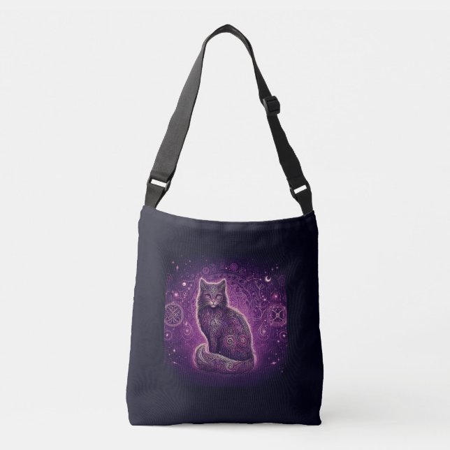 Bolsa Ajustável Gatinho Místico (Frente)