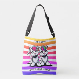 Bolsa Ajustável Gatinhos Arco-Íris