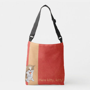 Bolsa Ajustável Gato de embreagem dobrado aqui Gatinho, Gatinho