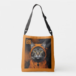 Bolsa Ajustável Gato de horror do Dia das Bruxas Spooky em Disguis