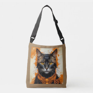 Bolsa Ajustável Gato de horror do Dia das Bruxas Spooky em Disguis