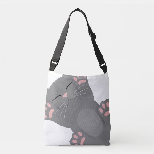 Bolsa Ajustável Gato Dormindo (Frente)