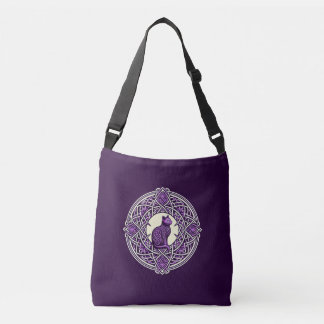 Bolsa Ajustável Gato Roxo do Círculo Celular