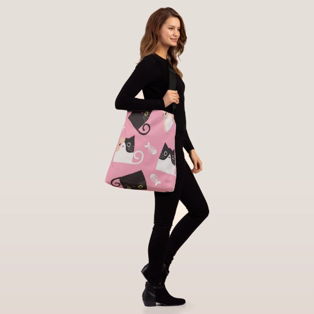 Bolsa Ajustável gatos de desenho animado (No(a) Modelo)