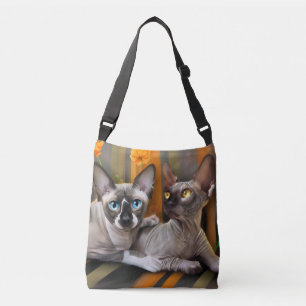 Bolsa Ajustável Gatos de Sphynx