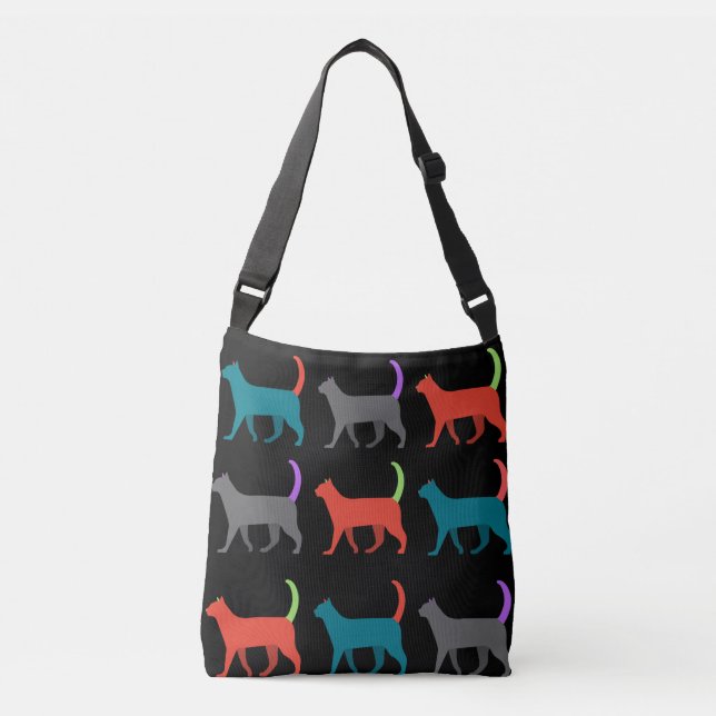 Bolsa Ajustável Gatos no saco de porta-malas (Frente)