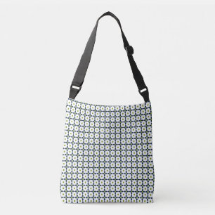 Bolsa Ajustável Gemstone Art, Blue and Yellow