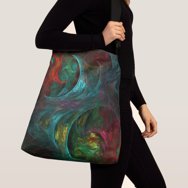 Bolsa Ajustável Genesis Nova Abstrato Art Cross Body (Close Up)
