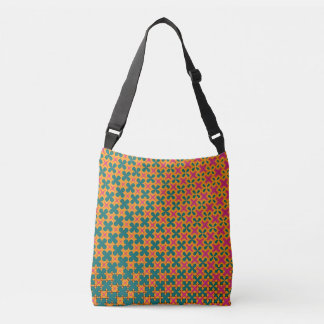 Bolsa Ajustável Geometria Mosaica Colorida