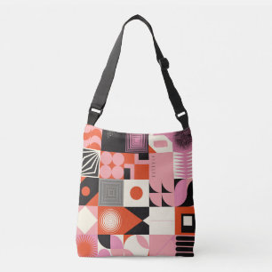 Bolsa Ajustável Geométrico escandinavo: Padrão Trabalho de arte co