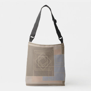 Bolsa Ajustável geométrico moderno da abstrato