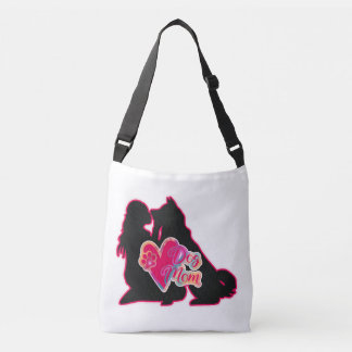 Bolsa Ajustável German shepherd Cachorro Mamãe Ombro