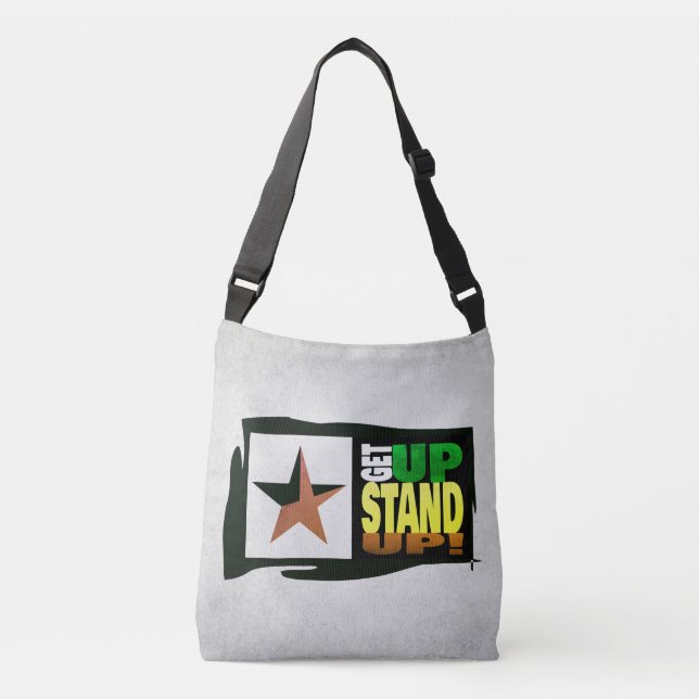 Bolsa Ajustável Get Up Stand Up - Deluxe Edition Crossbody Bag (Frente)