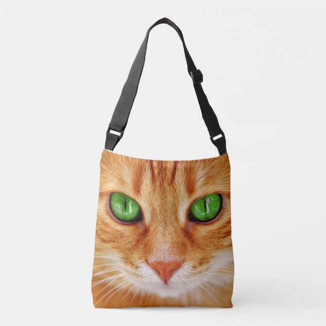 BOLSA AJUSTÁVEL GINGER CAT PURS, POR TODO O IMPRESSÃO (Frente)