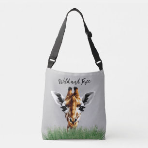 Bolsa Ajustável Girafa Selvagem E Livre