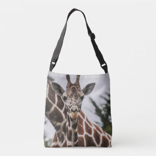 Bolsa Ajustável Giraffe cabeça Giraffe pelo animal impressão afric