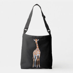 Bolsa Ajustável Giraffe Vetor Art com Cores Vibrantes