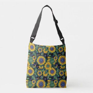 Bolsa Ajustável Girassóis Petrikivka arte popular ucraniana