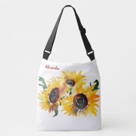 Bolsa Ajustável Girassol Brilhante Aquarela Fabulosa 50 chamada