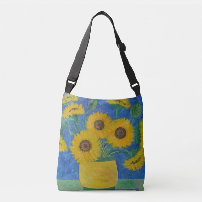 Bolsa Ajustável Girassol Feliz Loughlin (Frente)