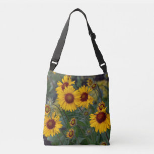 Bolsa Ajustável Girassol Floral Amarelo Brilhante