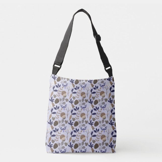 Bolsa Ajustável Girly Floral Pattern (Frente)