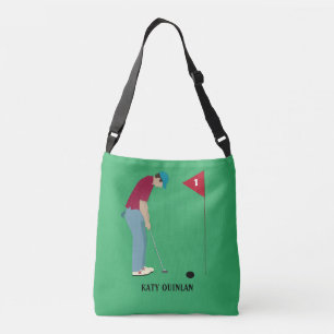 Bolsa Ajustável Golfe Verde - Parede Cruzada