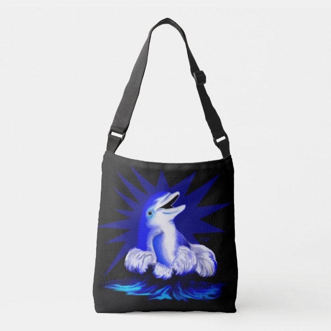 Bolsa Ajustável Golfinho sorridente (Frente)