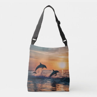 Bolsa Ajustável Golfinhos no Sunset