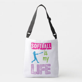 Bolsa Ajustável Golly meninas - o softball é minha vida