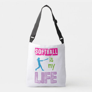 Bolsa Ajustável Golly meninas - o softball é minha vida