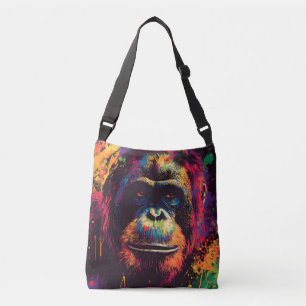 Bolsa Ajustável Gorila Selvagem Urbana de Grafite Selvagem Selvage