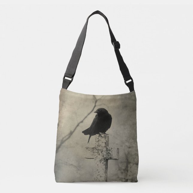 Bolsa Ajustável Gótica Raven (Frente)