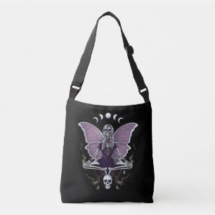Bolsa Ajustável Gótico Skeleton Butterfly