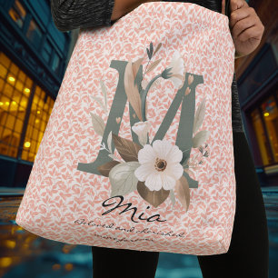 Bolsa Ajustável Graça Sangrenta de Mia - Monograma Floral de Boho