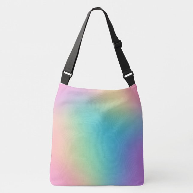 Bolsa Ajustável Gradiente belo arco-íris (Frente)