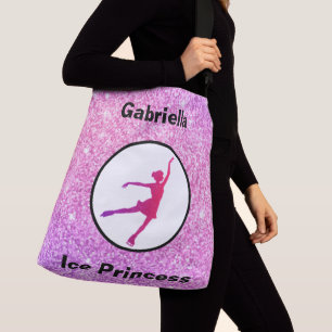 Bolsa Ajustável Gráfico de Skating "Ice Princess" Sparkle