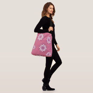 BOLSA AJUSTÁVEL "GRANDE FLOR DE MANDALA DE PINCO"
