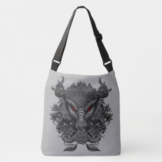 Bolsa Ajustável Grayscale do dragão