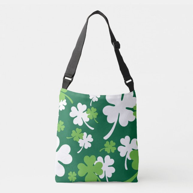 Bolsa Ajustável Groen klavertje vier blaadjes. St. Patrick's Day (Frente)