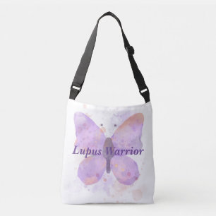 Bolsa Ajustável Guerrera do Lúpus Borboleta Roxa