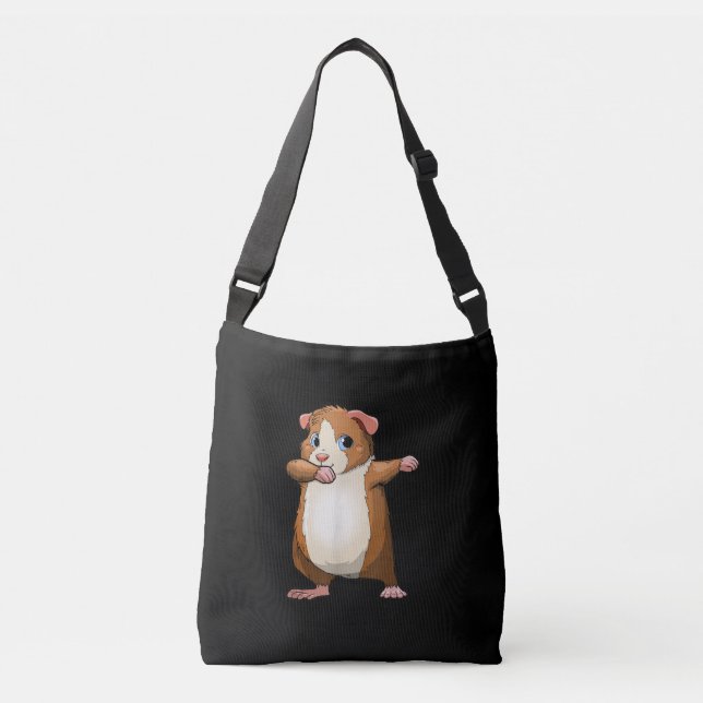 Bolsa Ajustável Guiné Funny Dabbing Furry Kids (Frente)