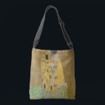 Bolsa Ajustável Gustav Klimt O Beijo<br><div class="desc">O Beijo é a pintura mais icônica e famosa de Gustav Klimt. É uma bela pintura de ouro de um casal profundamente apaixonado compartilhando um momento romântico de um beijo apaixonado. Obtenha suas ideias de presentes de alta qualidade e produtos maravilhosos com esta maravilhosa obra-prima. Veja nossa loja mais ideias...</div>