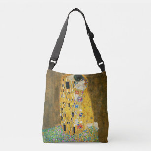 Bolsa Ajustável Gustav Klimt O Beijo Vintage Art Nouveau Painting