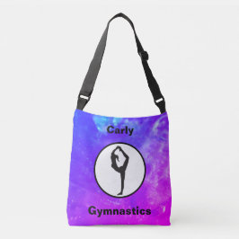 Bolsa Ajustável Gymnastics Scorpion Pose Watercolor Tob Bag