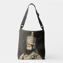 Haile Selassie - Jah Rastafari reggae Roots Bag -