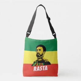 Bolsa Ajustável Haile Selassie - Jah Rastafari reggae Roots Bag -