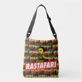 Bolsa Ajustável Haile Selassie - Jah Rastafari reggae Roots Bag -