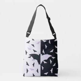 Bolsa Ajustável Halloween Bats Crossbody Bag