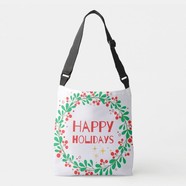 Bolsa Ajustável Happy Holidays (Frente)